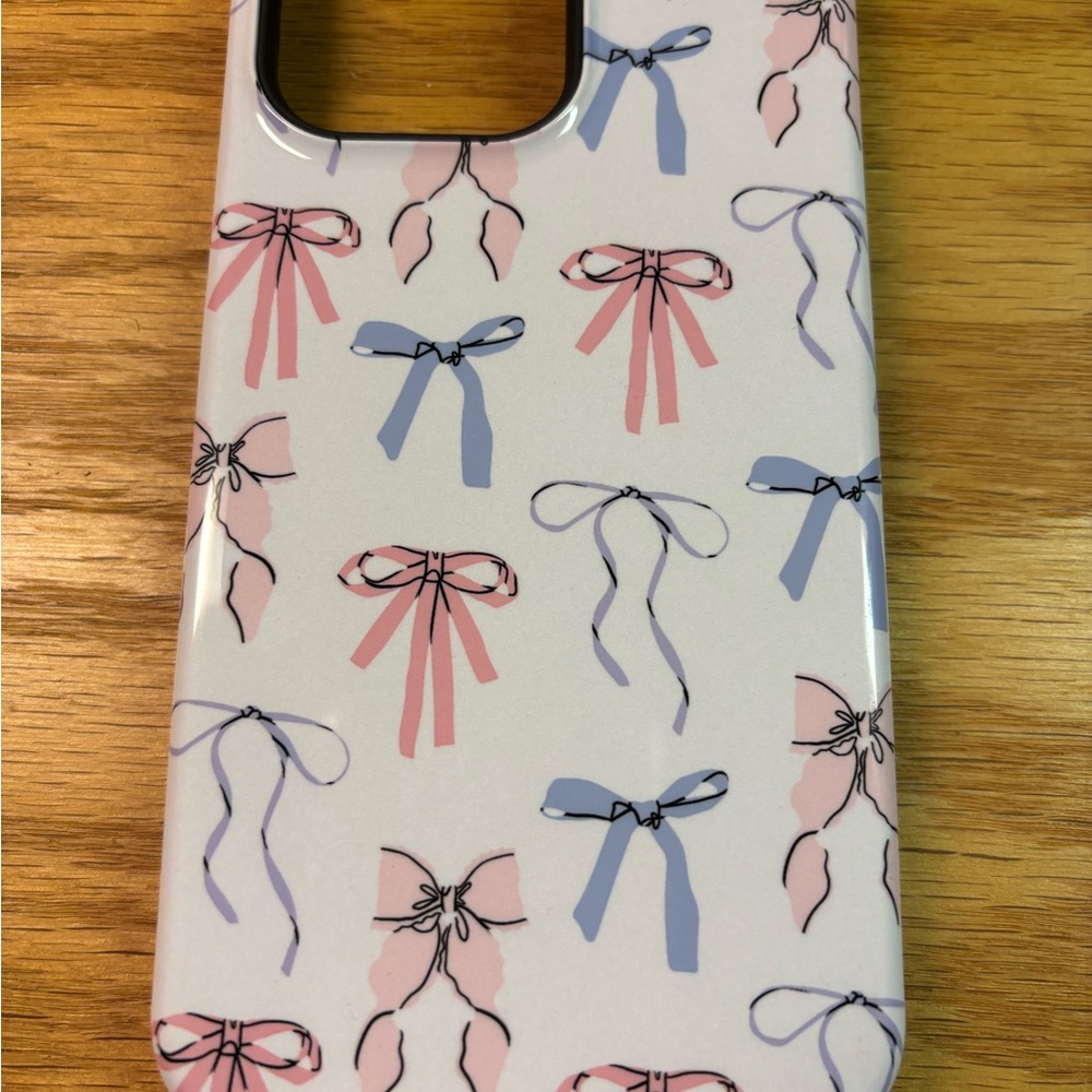 Chic Bow Pattern Phone Case
